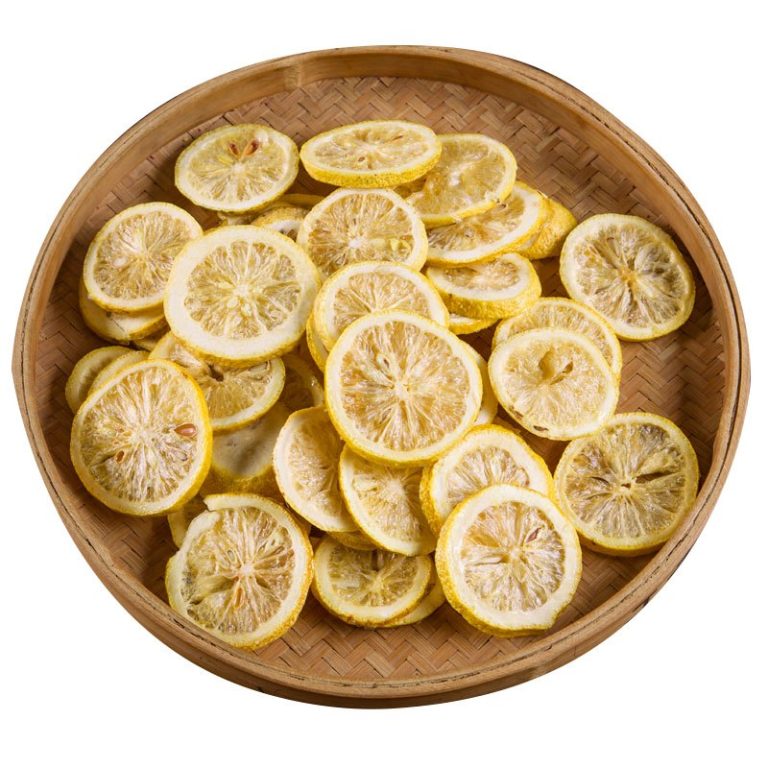 Сушеный ломтик лимона