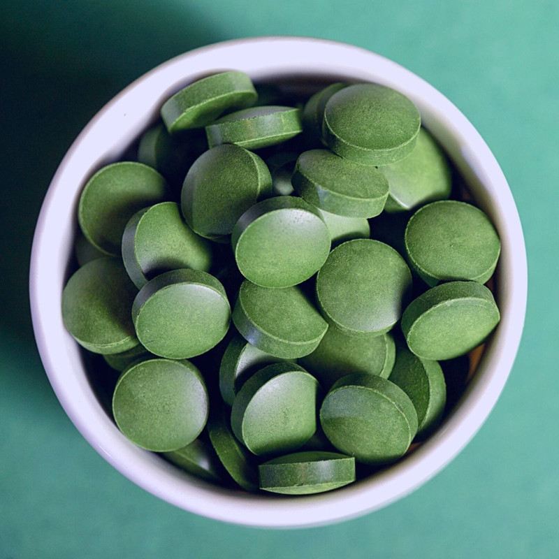 Spirulina tablets