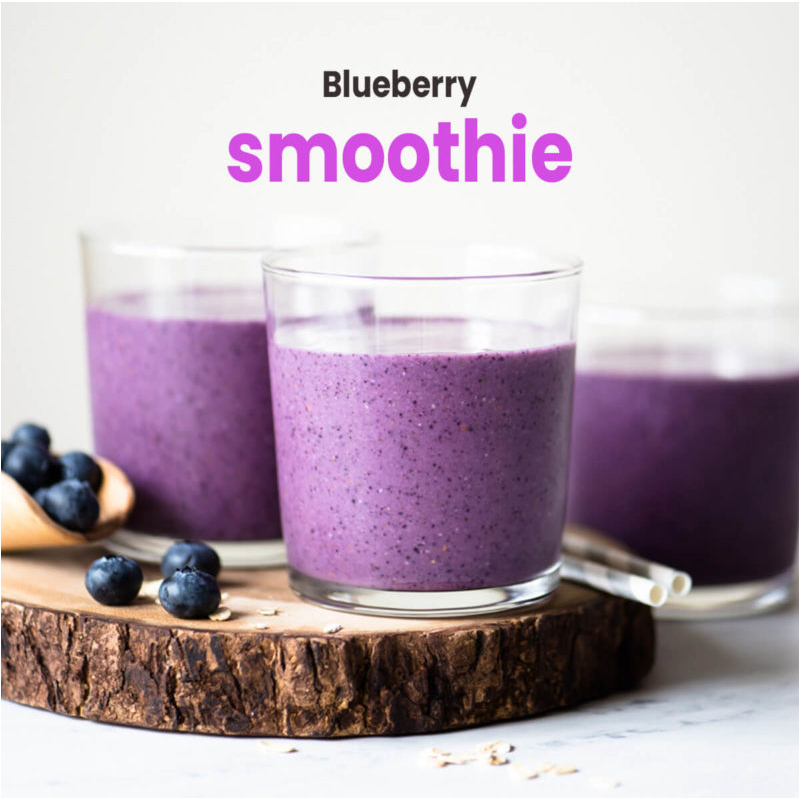 blueberry smoothie