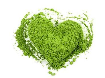tè verde matcha in polvere