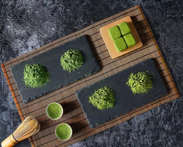 bebidas de matcha