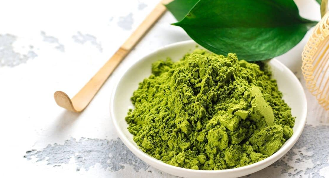 polvo de matcha